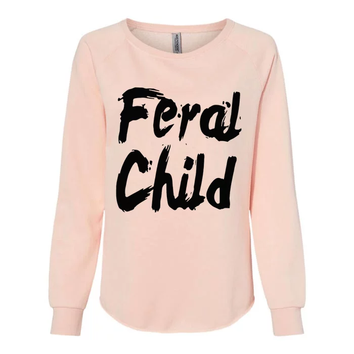 Famous Feral Child Genie Feral Child Womens California Wash Sweatshirt