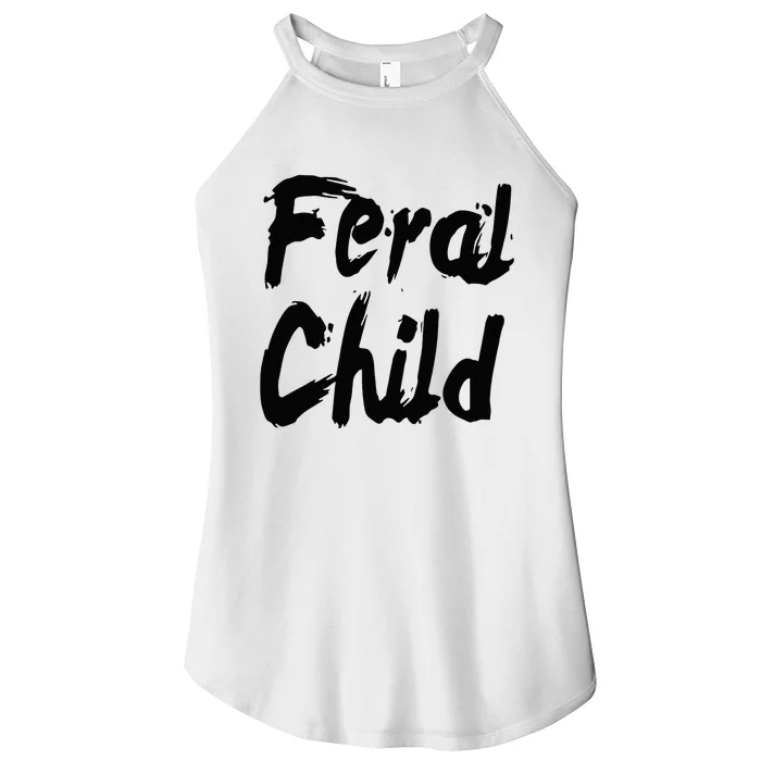 Famous Feral Child Genie Feral Child Women’s Perfect Tri Rocker Tank