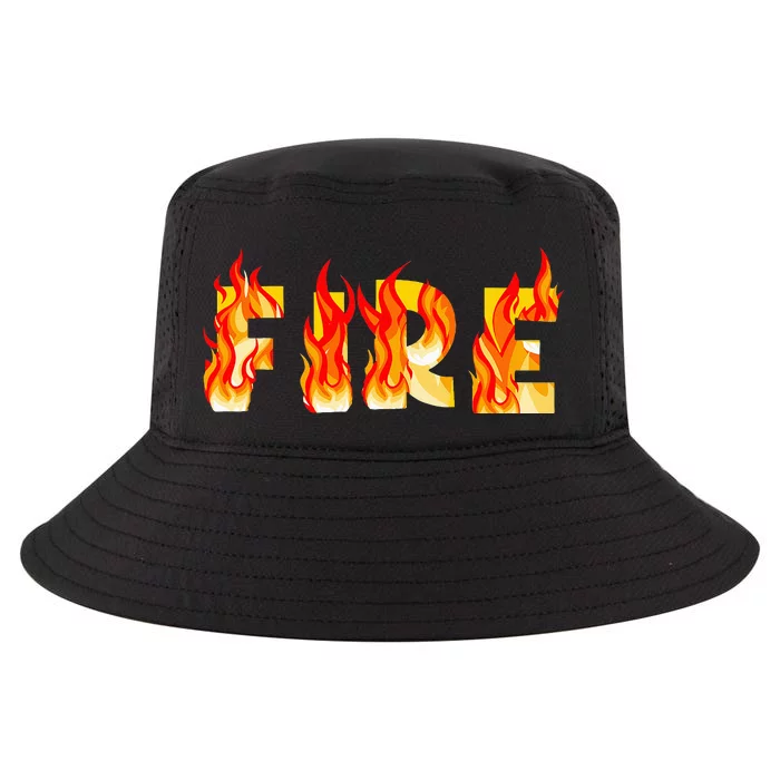 Funny Fire Couple DIY Costume Halloween Party Cool Comfort Performance Bucket Hat