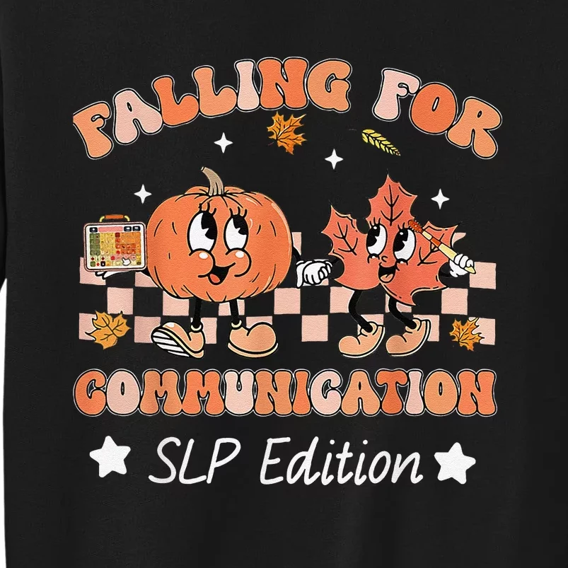 Falling For Communication Slp Edition Thanksgiving Sweatshirt