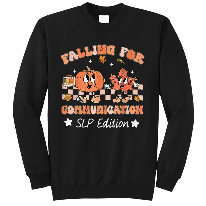 Falling For Communication Slp Edition Thanksgiving Sweatshirt