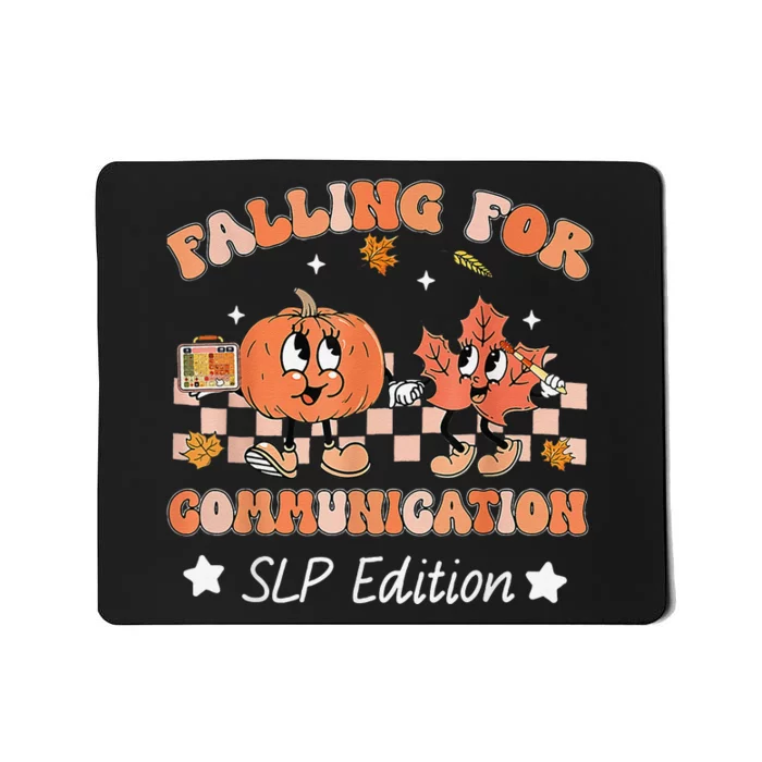 Falling For Communication Slp Edition Thanksgiving Mousepad