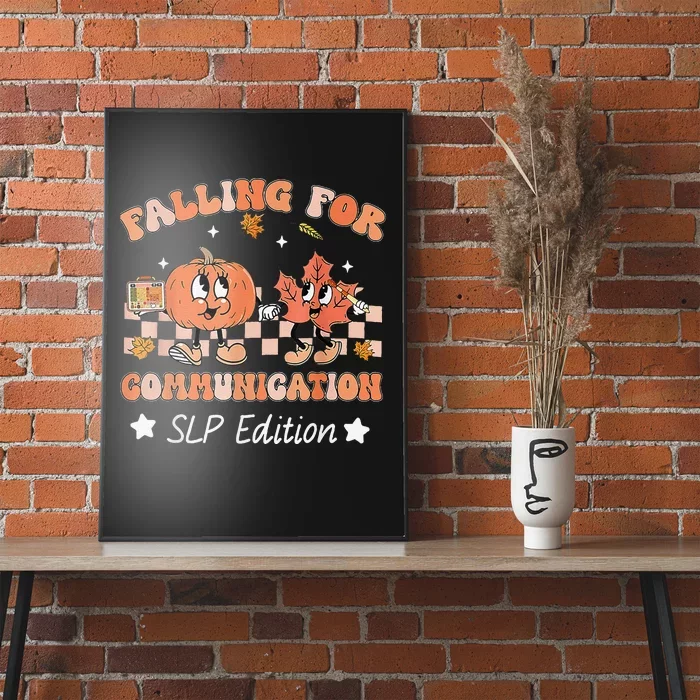 Falling For Communication Slp Edition Thanksgiving Poster