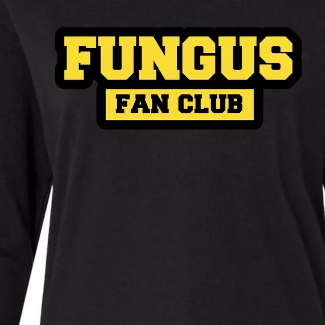 Fungus Fan Club Womens Cotton Relaxed Long Sleeve T-Shirt