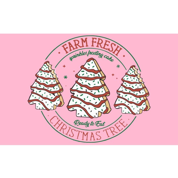 Farm Fresh Christmas Tree Cakes Merry Christmas Foodie Bumper Sticker