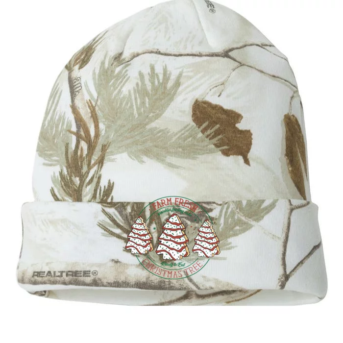 Farm Fresh Christmas Tree Cakes Merry Christmas Foodie Kati - 12in Camo Beanie