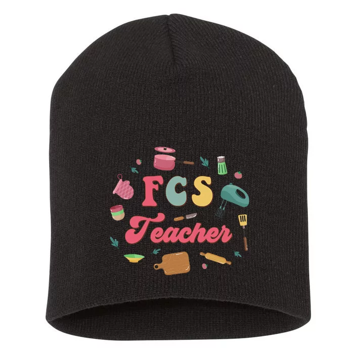 Fcs Family Consumer Science Home Economics Fcs Teacher Short Acrylic Beanie