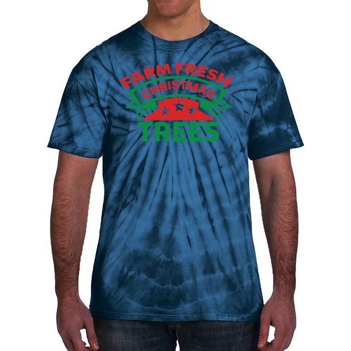 Farm Fresh Christmas Trees Tie-Dye T-Shirt