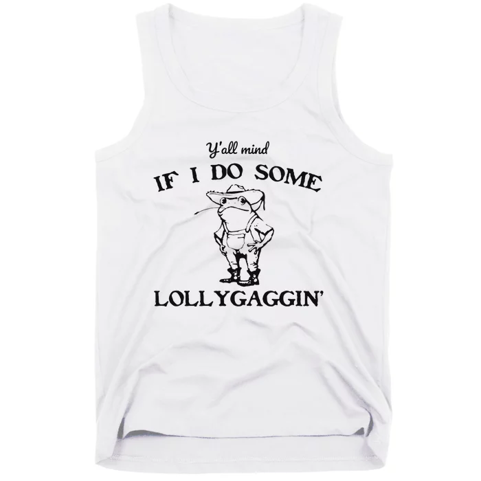 Funny Frog Cowboy Frog Gift Cute Tank Top