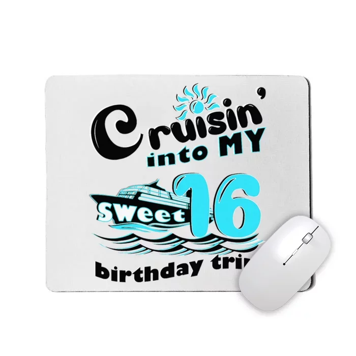 Friendship Family Cruise Trip Daughter Mousepad