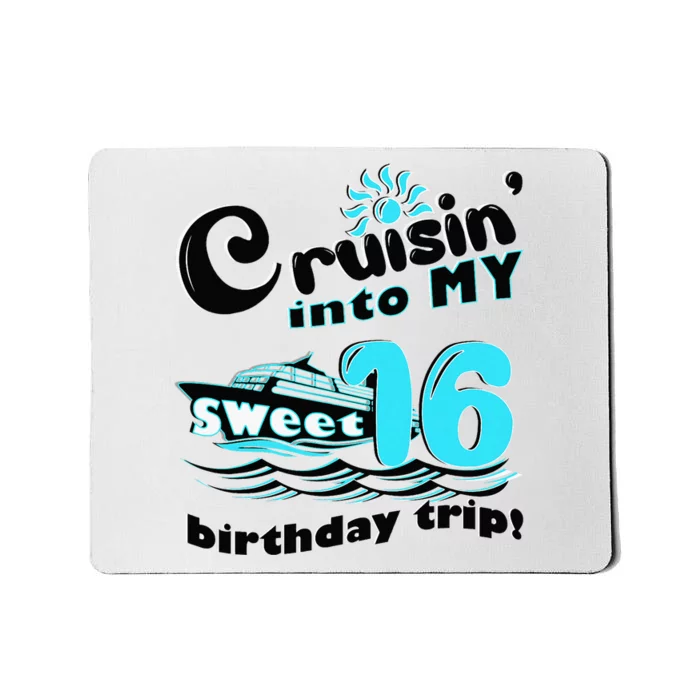 Friendship Family Cruise Trip Daughter Mousepad