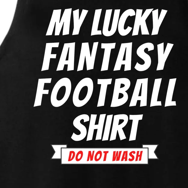 Fantasy Football Champ, My Lucky Fantasy Football Ladies Tri-Blend Wicking Tank