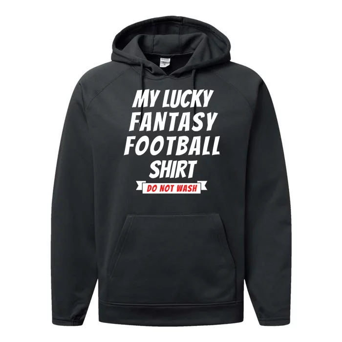 Fantasy Football Champ, My Lucky Fantasy Football Performance Fleece Hoodie