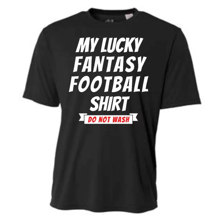 Fantasy Football Champ, My Lucky Fantasy Football Cooling Performance Crew T-Shirt