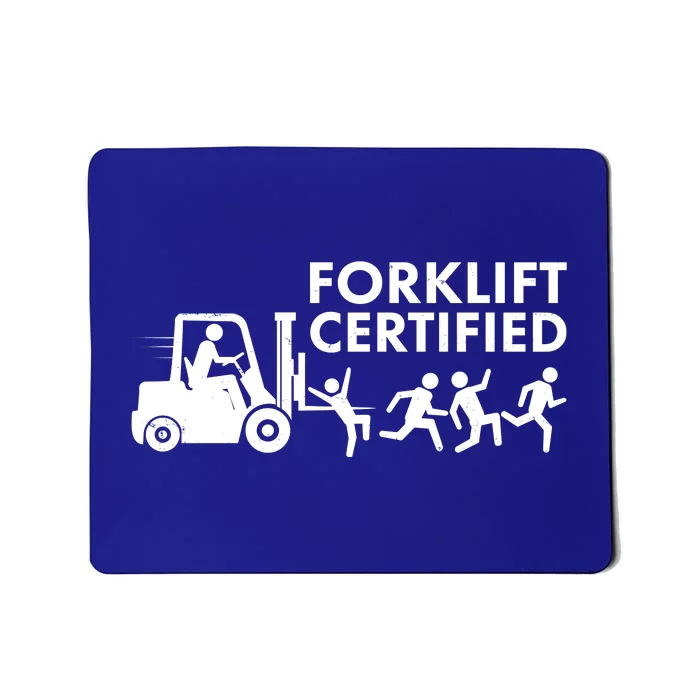 Funny Forklift Certified Mousepad