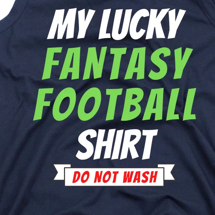 Fantasy Football Champ, My Lucky Fantasy Football, Football Guru Tank Top