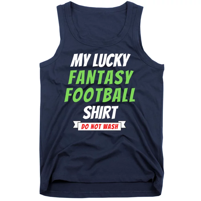 Fantasy Football Champ, My Lucky Fantasy Football, Football Guru Tank Top