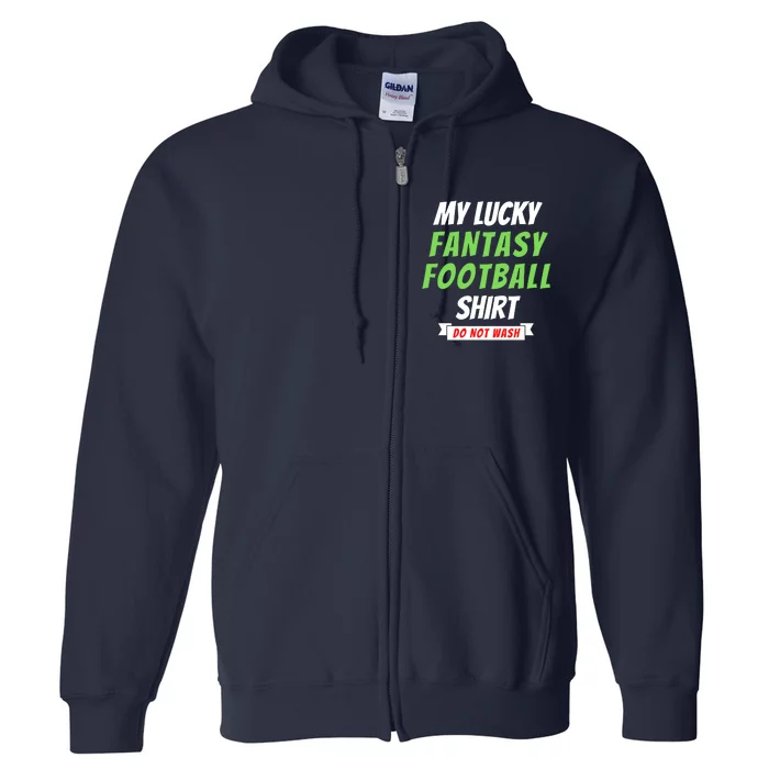 Fantasy Football Champ, My Lucky Fantasy Football, Football Guru Full Zip Hoodie