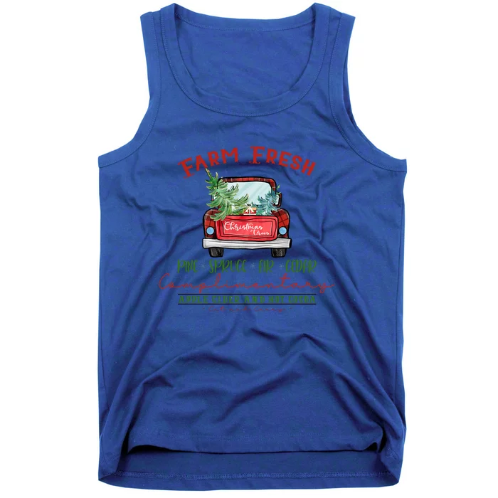 Farm Fresh Christmas Trees Tank Top