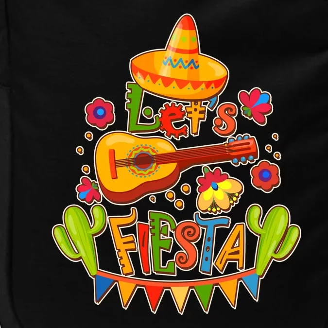 Funny Festive Cinco De Mayo Let's Fiesta Impact Tech Backpack