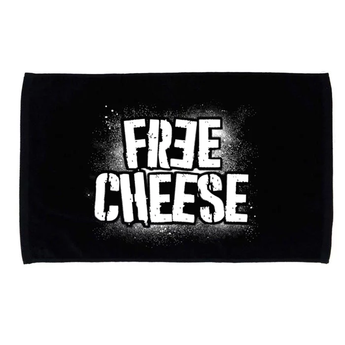 Funny Free Cheese Microfiber Hand Towel