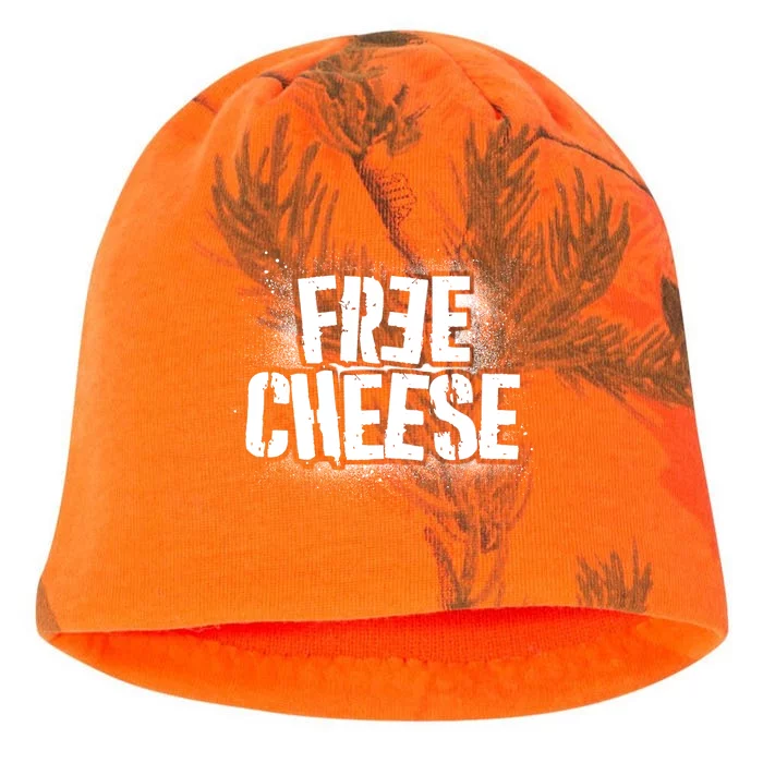 Funny Free Cheese Kati - Camo Knit Beanie