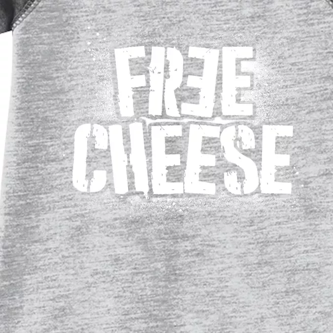 Funny Free Cheese Infant Baby Jersey Bodysuit