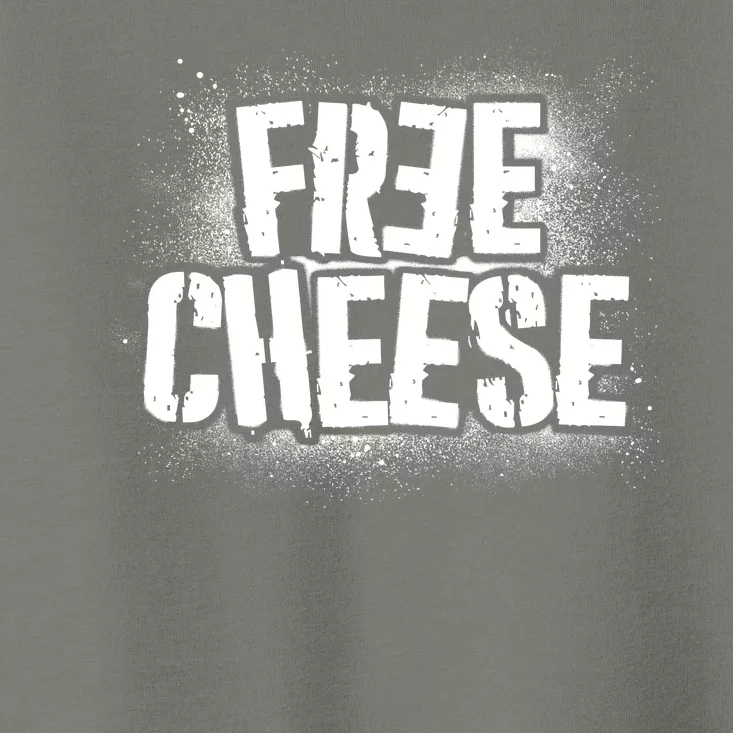 Funny Free Cheese Toddler T-Shirt