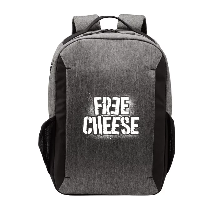 Funny Free Cheese Vector Backpack