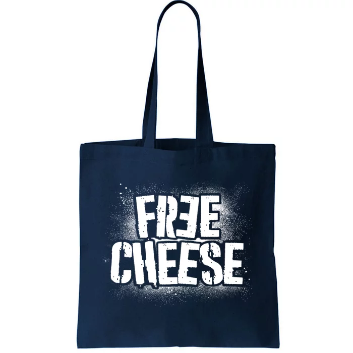 Funny Free Cheese Tote Bag