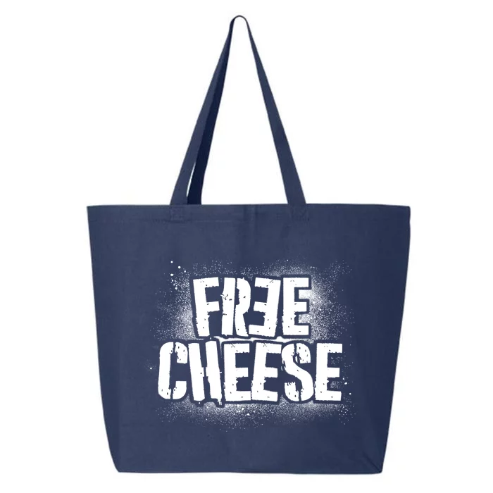 Funny Free Cheese 25L Jumbo Tote