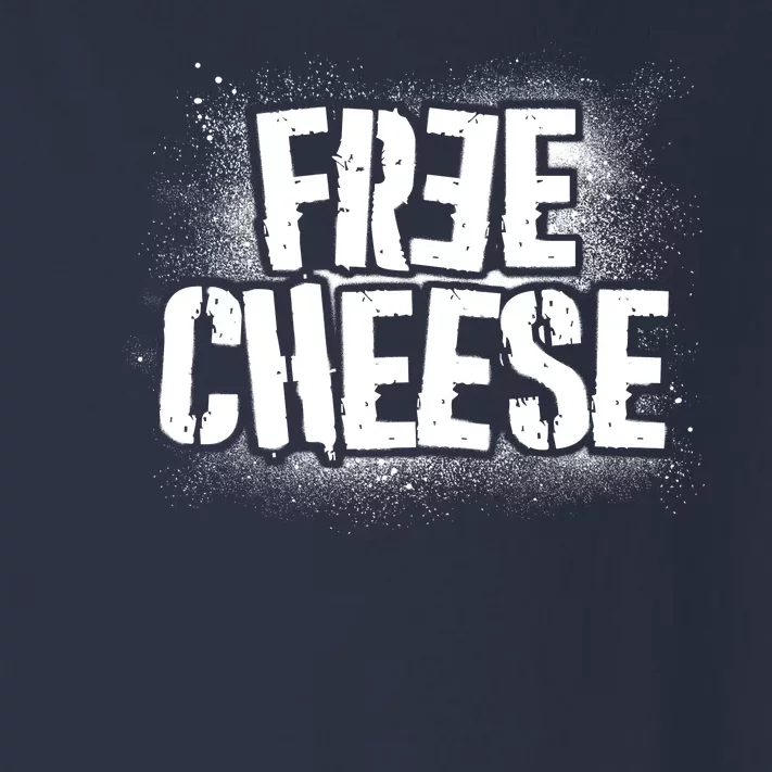 Funny Free Cheese Toddler Long Sleeve Shirt