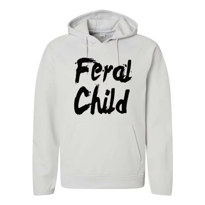 Famous Feral Child Genie Feral Child Performance Fleece Hoodie