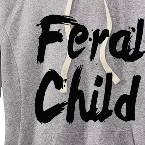 Famous Feral Child Genie Feral Child Women's Fleece Hoodie