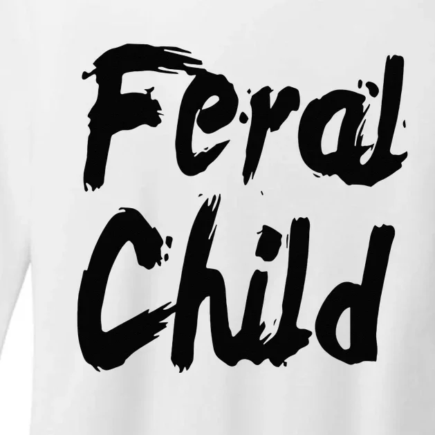 Famous Feral Child Genie Feral Child Womens CVC Long Sleeve Shirt