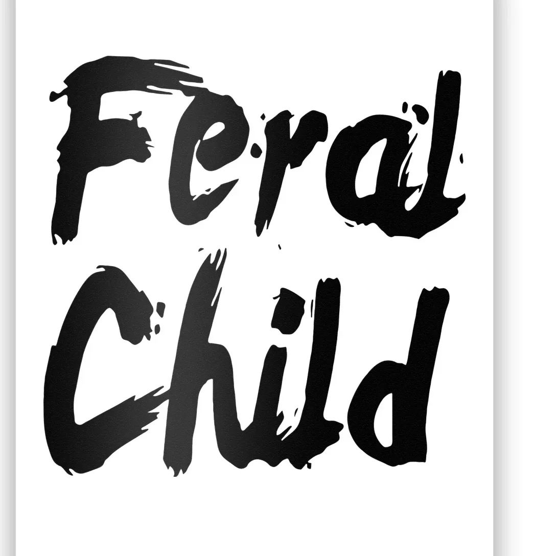 Famous Feral Child Genie Feral Child Poster