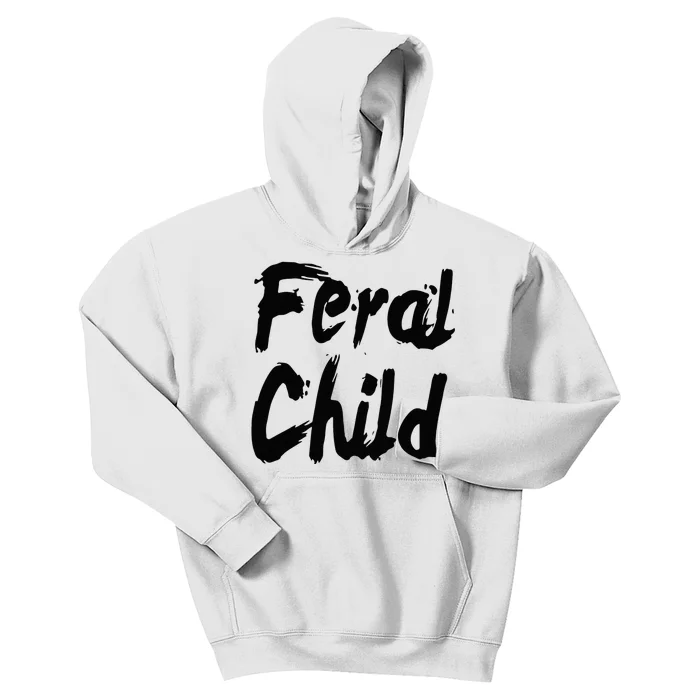 Famous Feral Child Genie Feral Child Kids Hoodie