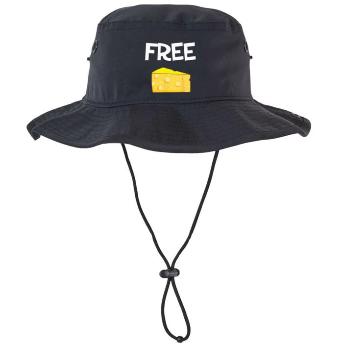 Funny Free Cheese design for the cheese lovers in your life Legacy Cool Fit Booney Bucket Hat