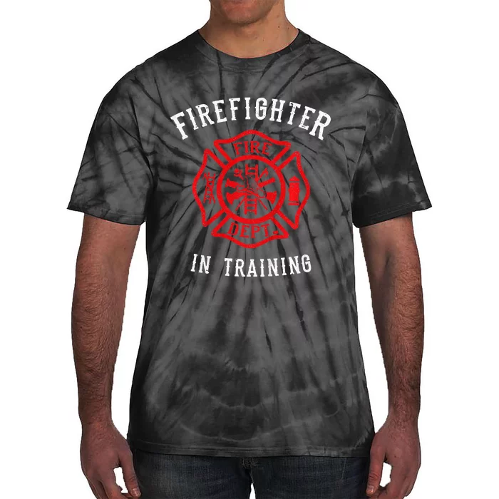 Firefighter for Cute Fire Fighter Tie-Dye T-Shirt