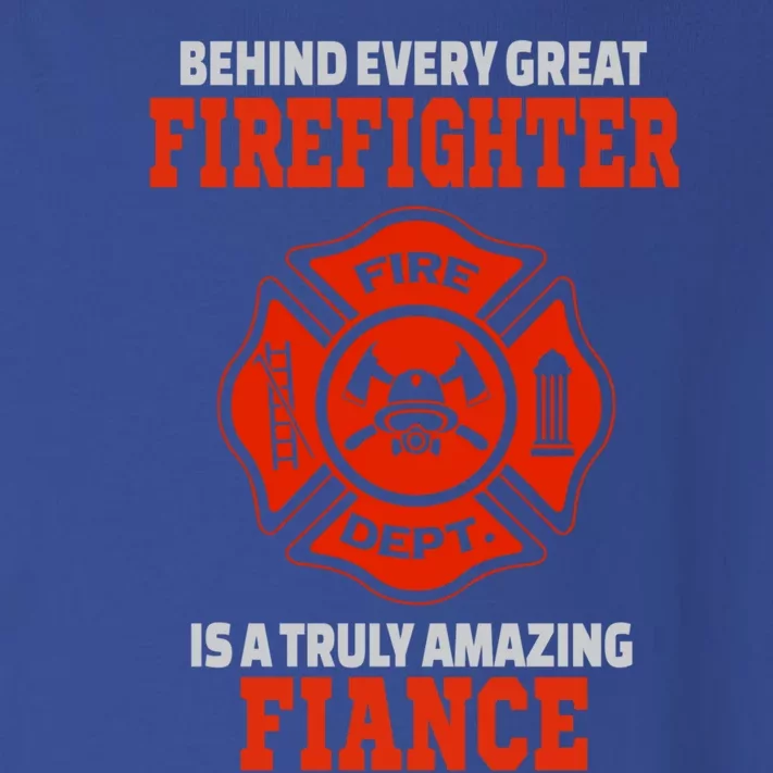 Firefighter Fiance Cool Gift Toddler Long Sleeve Shirt