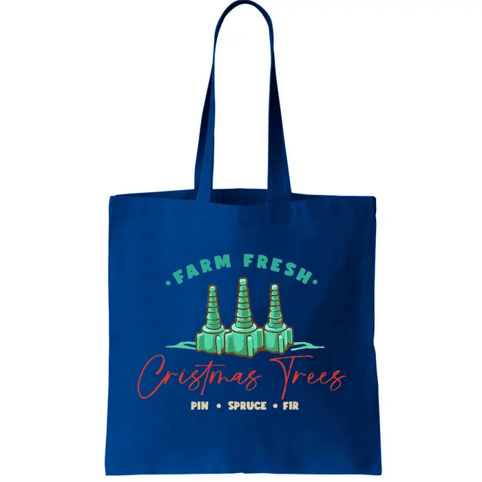 Farm Fresh Christmas Trees Nurse Respiratory Therapist Tote Bag