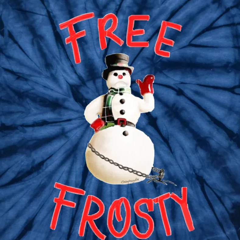 Free Frosty Christmas With The Kranks Christmas Gifts For And Women, Gift Chris Tie-Dye T-Shirt