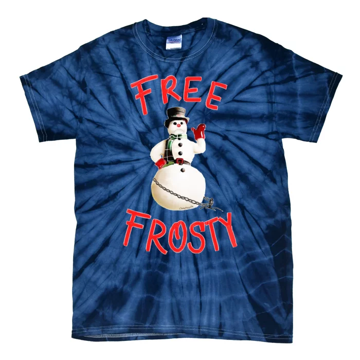 Free Frosty Christmas With The Kranks Christmas Gifts For And Women, Gift Chris Tie-Dye T-Shirt