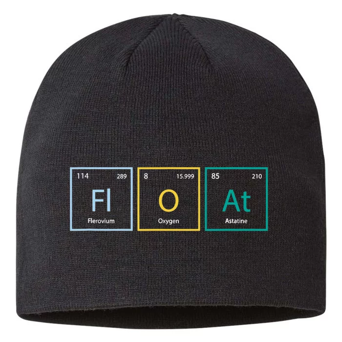 float funny chemistry onewheel eskate float life skateboard 8 1/2in Sustainable Knit Beanie