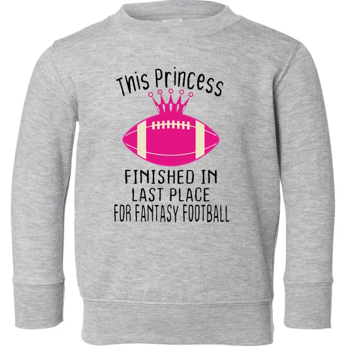 Fantasy Football Champion I Suck At Fantasy Football Unicorn Toddler Sweatshirt