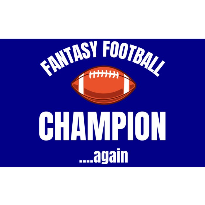 Fantasy Football Champion Repeat Winner Gift Bumper Sticker