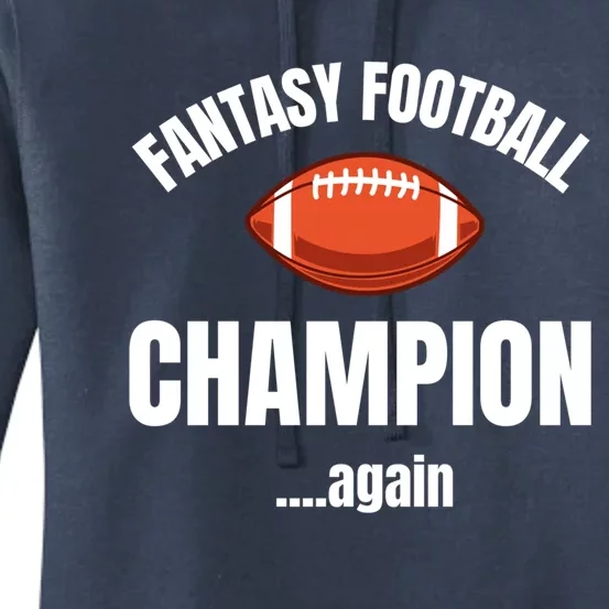 Fantasy Football Champion Repeat Winner Gift Women's Pullover Hoodie