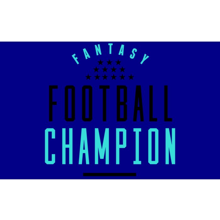 Fantasy Football Champion Winner League Draft Team Gift Bumper Sticker