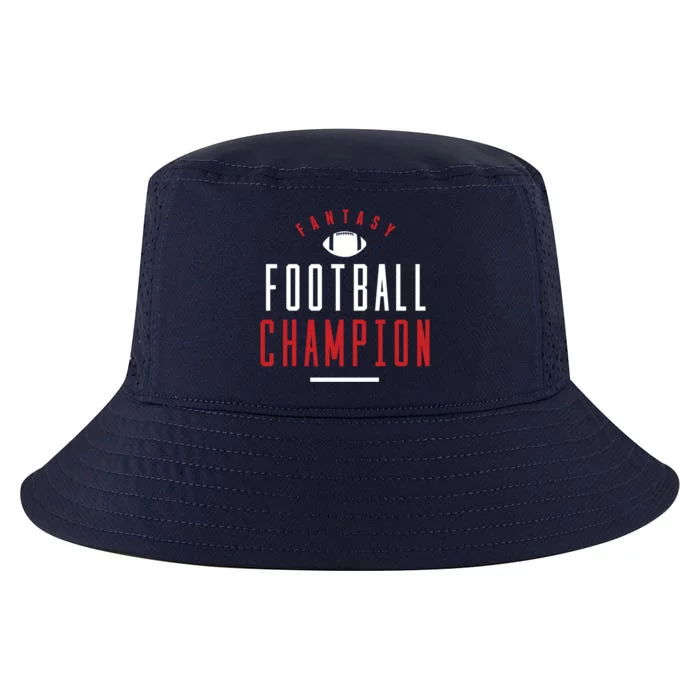 Fantasy Football Champion Winner League Draft Team Gift Cool Comfort Performance Bucket Hat