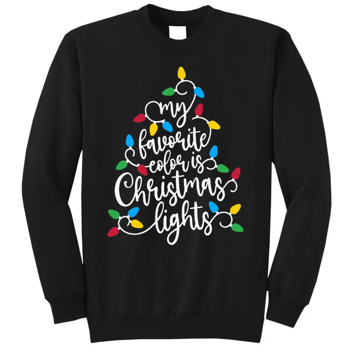 Festive Family Christmas Tree Decoration Tall Sweatshirt